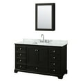 thumbnail image 6 of Wyndham Collection WCS202060SWBCMUNSMED Deborah 60" Free Standing Single Vanity Set -, 6 of 7