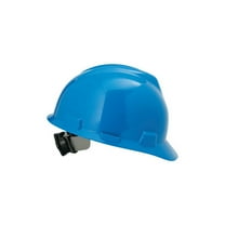 V-Gard® Slotted Hard Hat Cap, Fas-Trac® III Suspension, Blue