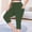 #509-Army Green, variant on TaTaai Womens Plus Size Drying Tight Elastic Comfortable Pocket Fitness Capris High Waist Yoga Cropped Pants For Workout