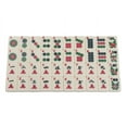 thumbnail image 4 of White Swan American Mahjong Set in Luggage-Style Red Case - Ivory Tiles - Modern Pushers, 4 of 8