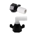 thumbnail image 1 of Adaptateur Coude et Droit Pivotant RV Raccords de Pompe à Eau avec Ruban d'Étanchéité Fileté Femelle Raccords Pex pour Filtre de Pompe à Eau, 1 of 8