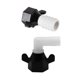 thumbnail image 1 of Kenally Codo de púas y adaptador giratorio , accesorios de bomba de agua RV, adaptador para colador de bomba de agua, 2 piezas Accesorios para vehículos recreativos, 1 of 6