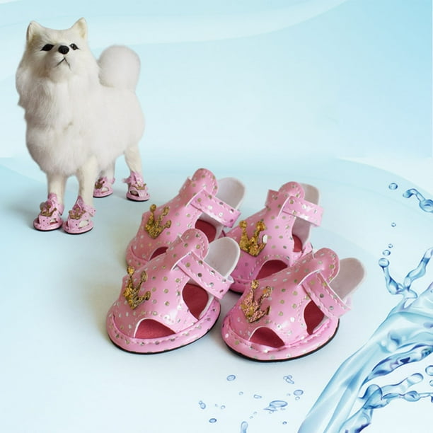 Shldybc Dog Shoes for Hot Pavement, Fashion Dog Summer Shoes Breathable