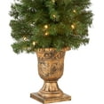 Prelit Artificial Christmas Tree For Entrances Includes Prestrung