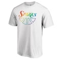 thumbnail image 2 of Unisex White Los Angeles Sparks Team Pride Wordmark T-Shirt, 2 of 3