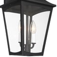 thumbnail image 3 of John Timberland Tagua 17 1/4" High Textured Black 2-Light Outdoor Wall Lantern Light, 3 of 9