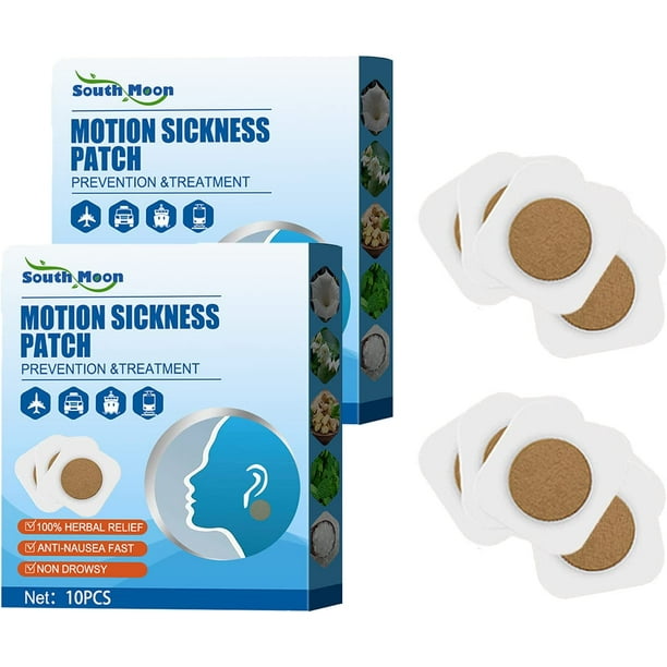 Motion Sickness Patch, AntiNausea Sea Disease Patch, Relieve Vomiting