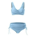 thumbnail image 3 of New & Trending NMMUED Bikini Sets for Women, String Bikini, Full Coverage Bikini, Bathing Suit for Women Bikini, Mid Rise Bikini Sets for Women, Light Blue S, 3 of 6
