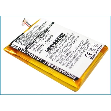 Replacement Battery for INSIGNIA NS-2V17 NS-2V17B 2GB NS-2V17B 4GB NS2V17R NS-4V17 NS-4V17B NS-4V17R 7F18F18 3.7V/450mAh