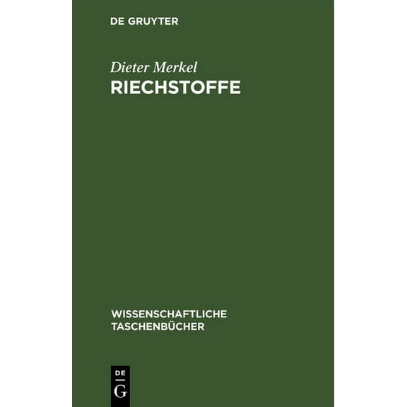 Wissenschaftliche TaschenbÃ¼cher Riechstoffe, Book 90, (Hardcover)