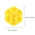 thumbnail image 3 of 1 molde de silicona para pasteles al vapor, con dibujos animados, para hornear (amarillo), 3 of 6