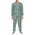 thumbnail image 3 of Fotbe golf equipment Pijama de Hombre con Estampado de Manga Larga, Conjunto de 2 Piezas, Ropa de Dormir Suave y Cómoda con Bolsillos-X-Large, 3 of 7