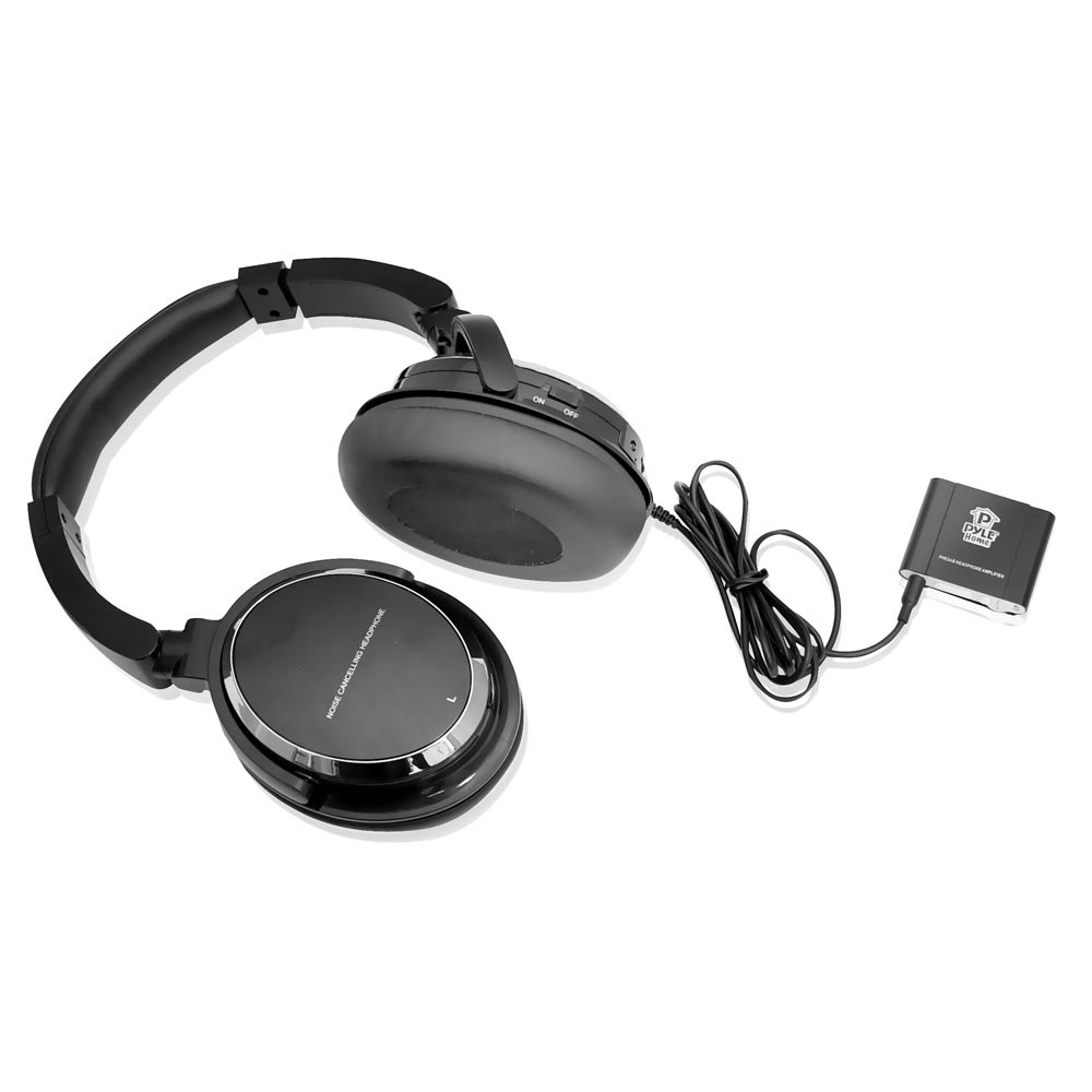 PYLE PHE5AB - Bass Boosting Portable Headphone Amplifier (Black Color)
