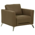 thumbnail image 5 of ACME Malaga Leather Accent Chair in Cream, 5 of 5