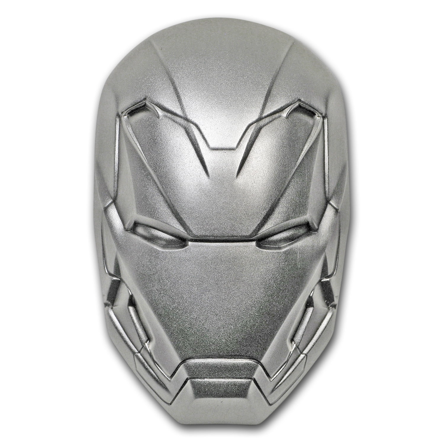 iron man black and white mask