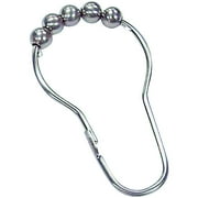 Elegant Home Decorative Shower Hooks, Satin Nickel