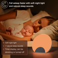 thumbnail image 4 of ANTDALIS Reloj despertador con luz de amanecer para niños, adultos, personas que duermen mucho con alarmas duales, repetición, ayuda para dormir con 7 sonidos naturales para dormitorios con luz noctur, 4 of 5