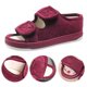 thumbnail image 1 of Sandalias diabéticas zapatos diabéticos ajustables para mujeres y hombres (40-41) rojo, 1 of 8