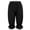 Black, variant on TiaoBug Kids Girls Lace Trim Victorian Pantaloons Solid Color Loose Bloomer Pants Pants White 4