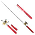 thumbnail image 1 of Mini Telescopic Collapsible Pocket Fishing Rod Portable Pen Fishing Rod Reel Combo Set,pocket Fishing Pole Travel Fishing Rod Set, 1 of 4