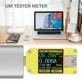 thumbnail image 2 of Dispositivo De Detección Multímetro USB, Medidor UM, Multifunción Para Energía De Temperatura ANGGREK USB Voltage Current Meter, 2 of 8