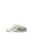 thumbnail image 2 of Holiday Time Mommy & Me Metallic Scuff Slippers, 2 of 5