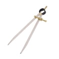 thumbnail image 4 of Wing Divider, Wear Resistant Quick Adjustment Nut Rust Resistant Carbon Steel Divider Gauge  For DIY For Leather Crafts 250mm, 4 of 8