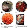 thumbnail image 3 of Designart "Infinite Koi Asian Painting II" Asian Floater Framed Wall Decor, 3 of 7
