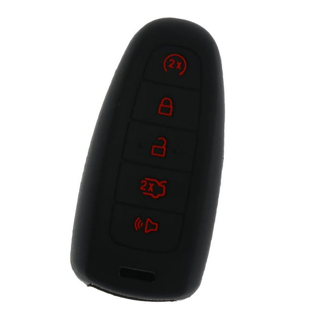 Funda de silicona para llave para 2012-14 para Focus Mks Mkt shamjiam Cubierta protectora de silicona clave