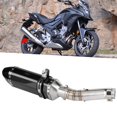 thumbnail image 1 of Silenciador Deslizante ANGGREK Del De Escape De La Motocicleta Con DB Killer + Tubo Medio Apto Para CBR500R CB500F CB500X 2013-2015, 1 of 7