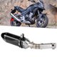 thumbnail image 1 of Silenciador Deslizante ANGGREK Del De Escape De La Motocicleta Con DB Killer + Tubo Medio Apto Para CBR500R CB500F CB500X 2013-2015, 1 of 7