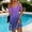 A798 Purple, variant on Elegant Floral Cold Shoulder Mini Dress for Women Casual V Neck Short Sleeve Cutout Summer Sundress Flowy Flattering Shift Dress Beach Vacation Party Wear