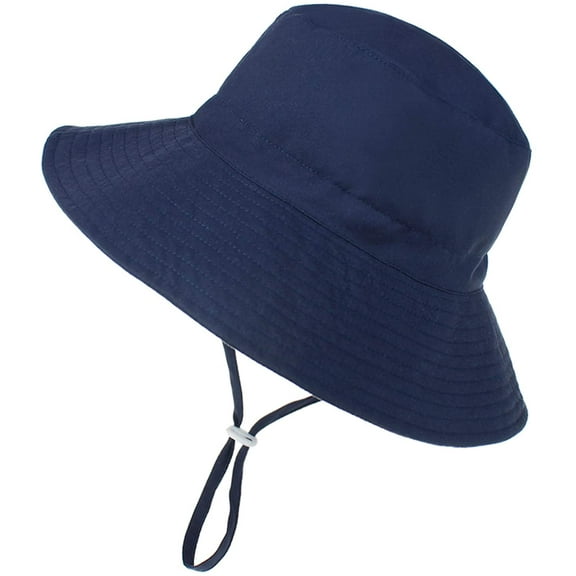 Zukuco Kids Sun Hat Toddler Summer UPF 50 Sun Protection Baby Boy Hats Beach Hats Wide Brim Bucket for Baby Girl