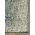 thumbnail image 4 of FH Home Flat Woven Outdoor Rug - Waterproof, Easy to Clean, Stain Resistant - Premium Polypropylene Yarn - Modern Ombre - Patio, Deck, Porch, Balcony - Dhruva - Blue - 7ft 8in x 9ft 8in, 4 of 5