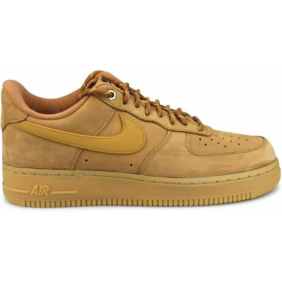 Men's Nike Air Force 1 '07 WB Flax/Wheat-Gum Light Brown (CJ9179 200) - 8.5