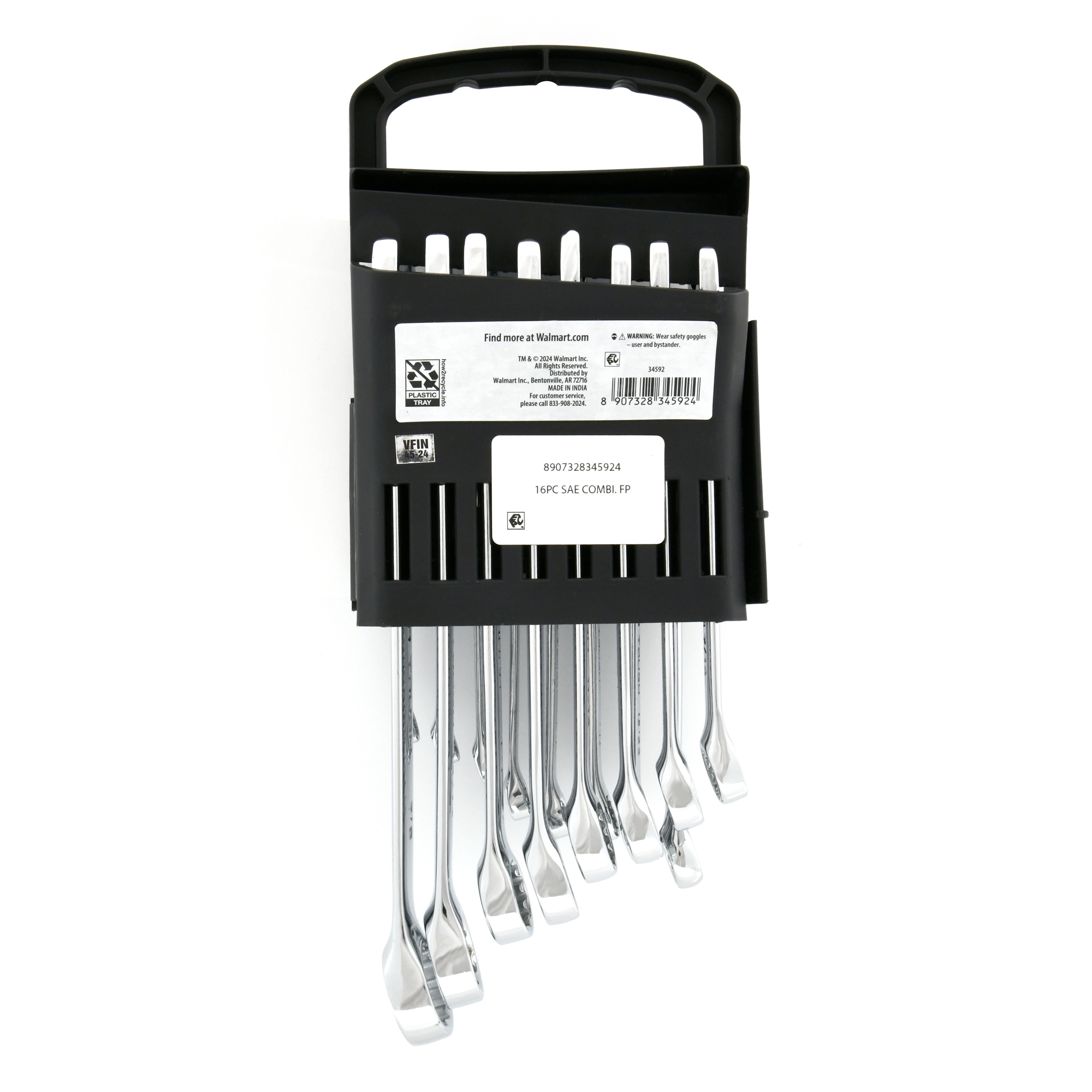 Hyper Tough 16-Piece SAE Combination Wrench Set photo 2