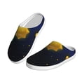 thumbnail image 2 of Fotbe Solar System Pattern Women's Fuzzy Curly Fur Memory Foam Loafer Slippers Indoor Outdoor Slippers Winter Home Shoes-42/43, 2 of 7