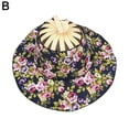 thumbnail image 1 of Bamboo Foldable Hand Fan Sun Hat Foldable Bamboo Fan For Traveling Outdoor R1C9, 1 of 9
