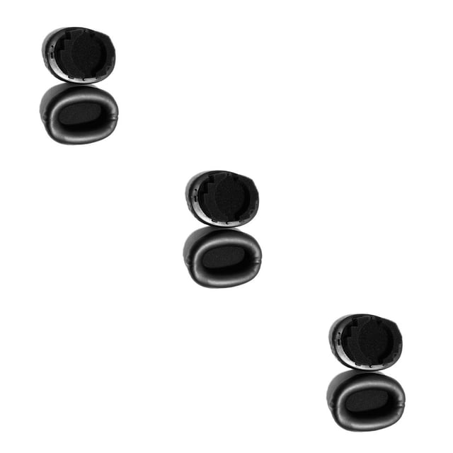 Methold 2 uds almohadillas para los oídos cojín montado en la cabeza protección auditiva reemplazo de auriculares para WH-1000XM3 auriculares Negro 3piezas