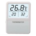 thumbnail image 1 of Fish Tank Thermometer, Aquarium Thermometer Easy To Read  for Terrarium Black,White, 1 of 7