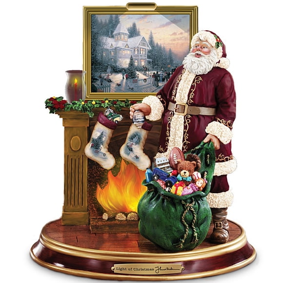 Figura Iluminada The Bradford Exchange Thomas Kinkade