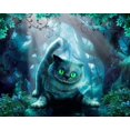 thumbnail image 1 of Disney 5d Diy diamond painting Mysterious Candy Cat Smiley Kiss,full,square,round diamond embroidery Rhinestone child Gift,round 55x70cm Gao Jinjia LED, 1 of 2
