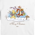thumbnail image 3 of Winnie the Pooh - Merry Christmas Tigger and Pooh - Juniors Cropped Graphic T-Shirt, 3 of 5