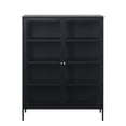 thumbnail image 3 of 55" Metal and Glass Cabinet in Black, 3 of 3