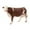 Style B, variant on colcolo Cow Toy Figure Collectible Ornament Desktop Decoration Small Animal Figurine B