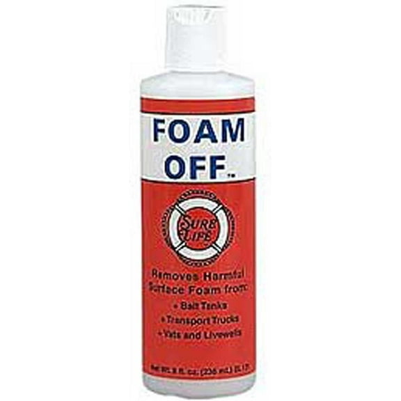 Sure-Life L131 Fishing Livewell Treatment 8 oz Foam Off