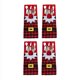 thumbnail image 2 of Monstrate 4 piezas bolsa de vajilla de Navidad atmósferas fiesta Festival Prop Navidad cubiertos bolsa cubiertos regalo reutilizable Rectangular Kits de decoración para fiestas Tipo 2 Monstrate HA068281-02B, 2 of 6