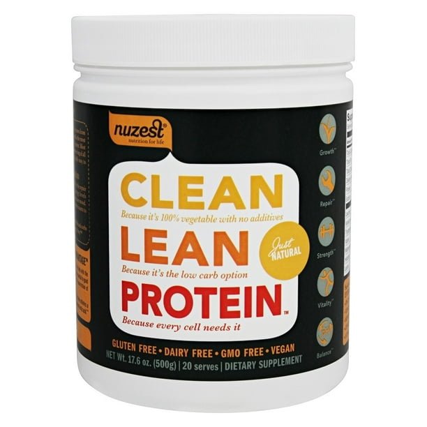 Nuzest Clean Lean Protein Just Natural, 17.6 oz.