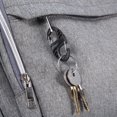 thumbnail image 2 of Llavero Montañismo Llavero Montañismo Camping Karabiner 8 S Form Snap Biner Clip Outdoor Camping Schnalle (S) (Schwarz), 2 of 4