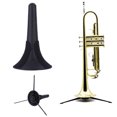 thumbnail image 3 of keepw Trumpet Tripod Stand Leg Detachable Portable Foldable Trumpet Holder Rest Accessory, 3 of 6